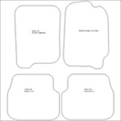 Subaru Impreza Turbo Car Mats